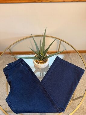 H&M Wide Leg Trouser Jeans Size 8